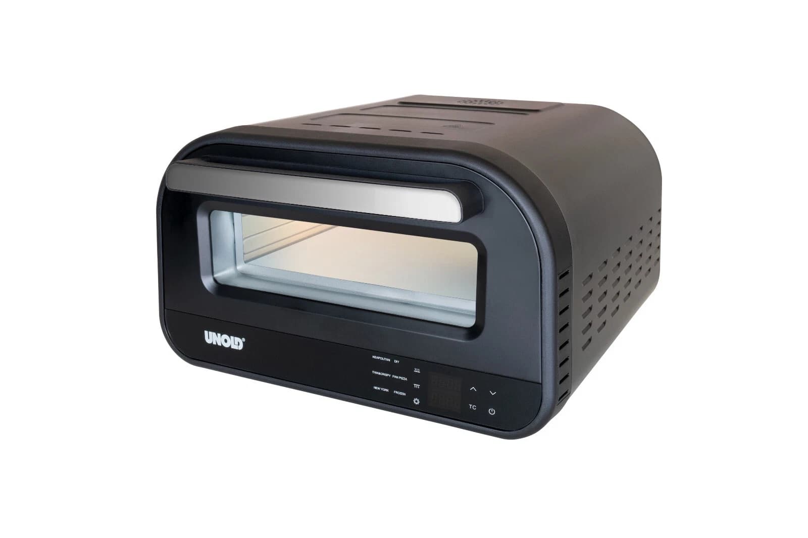 UNOLD 68815 Don Luigi Pizzaofen elektrischer Ofen Miniofen Pizzastein 450°C